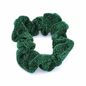 Höjtryk - Scrunchie Glitter, Green