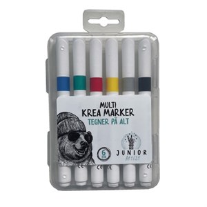 Junior Artist - Multi Krea Markers 6 Stk.