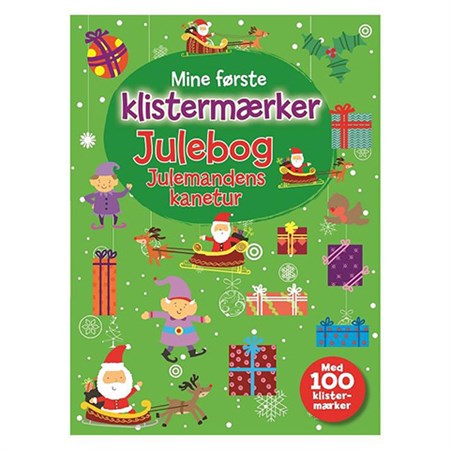 Karrusel - Mine Første Klistermærker - Julebog - Julemandens Kanetur