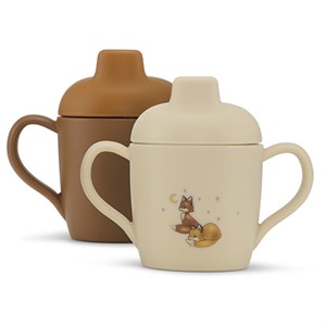 Konges Sløjd - 2 Pack Sippy Cup, Foxie