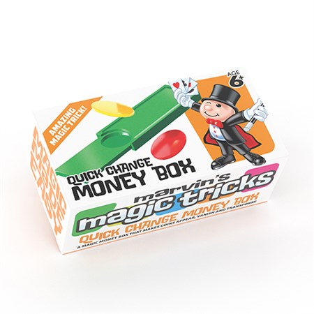 Marvins Magic - Tryllesæt Lille, Quick Change Money Box