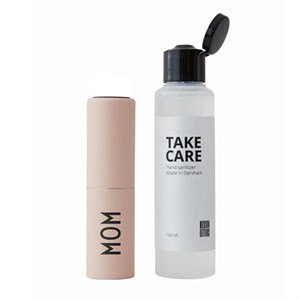 Design Letters - Take Care Dispenser + Håndsprit, MOM