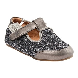 Petit by Sofie Schnoor - Baby Ballerina indesko, Grå Glimmer