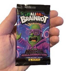 Panini - Italian Skifidol Brainrot 2 TCG - Cosmic Hallucination, Booster Pack