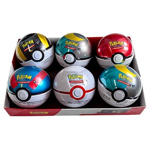 POKEMON - Pokémon Tin Pokeball Reprint, Ass. 