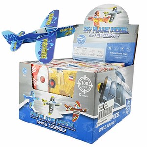 Robetoy - Plane Eva DIY, 10 Cm, Ass.