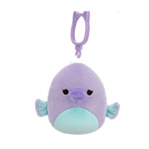 Squishmallows - Nøglering 9 cm Med Clips - Saleema Paddlefish