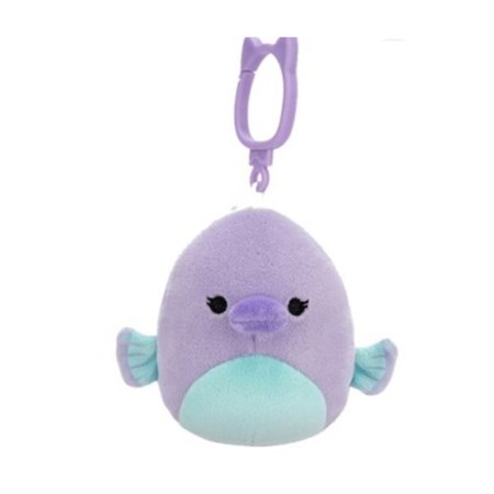 Squishmallows - Nøglering 9 cm Med Clips - Saleema Paddlefish