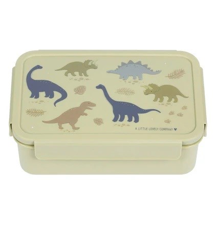 A Little Lovely Company - Bento Lunch Box / Madkasse, Dinosaurer