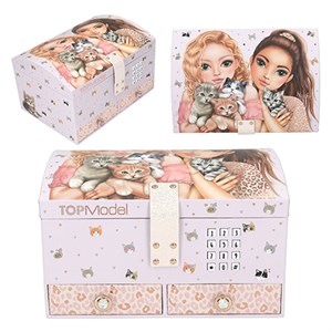 TOPModel - Smykkeskrin Med Kode & Musik, Cat Love