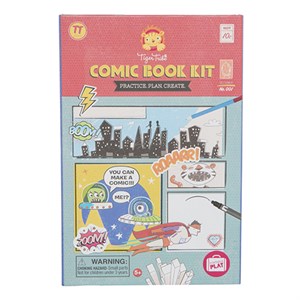 Tiger Tribe - Comic Book Kit - Practice, Paln, Create
