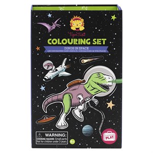 Tiger Tribe - Colouring Set / Dinos In Space
