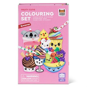 Tiger Tribe - Scented Colouring Set / Fruity Juice