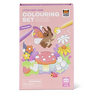 Tiger Tribe - Shimmer Colouring Set / Little Fairy Land