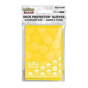 POKEMON - Deck Pro Poke Energy Lightning Sleeves 65 Stk.