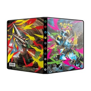 POKEMON -  Mega Evolution ME05 - Pitch Black 4-Pocket Portfolio, Plads Til 80 Kort